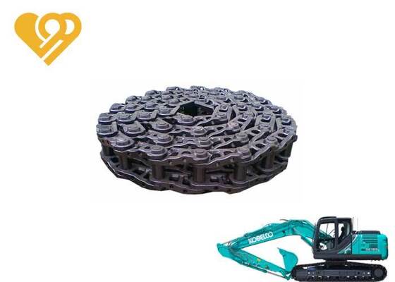 Heavy-Duty Wear-Resistant Heat-Treated 12 Months Warranty - Kobelco SK250 51-Track Link Track Chain 